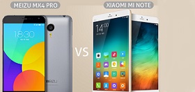 MX4 Pro vs Mi Note Contrast Review