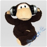 Rocking Sound Control Plush Monkey Lion Doll Speaker Mini USB Loudspeaker MP3/4 Speaker Christmas Gifts