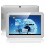 Hyundai T10 Quad Core 3G/WCDMA Tablet PC 10.1 Inch IPS Screen Exynos 4412 Android 4.0 2GB RAM 16GB Dual Camera Bluetooth GPS HDMI Silver