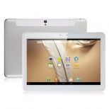 Hyundai T10s MTK8389 Quad Core Tablet PC 10.1 Inch IPS Screen Android 4.2 16GB 3G GPS Monster Phone Silver