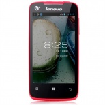Lenovo A390T Smartphone Android 4.0 SC8825 1.0GHz Dual Core 4.0 Inch WiFi -Red