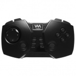 Viaplay Via-Gamepad F2 Dual Joysticks Wireless Bluetooth Gaming Controller Mouse for Smartphones Tablets PC Mac Black