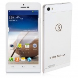 HYUNDAI Q5 Smartphone MTK6582 Quad Core 1GB 8GB Android 4.2 5.0 Inch 3G OTG -White