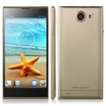 iNew V3 Golden- 6.5mm Thin MTK6582 Quad Core 1.3GHz 5.0inch HD IPS OGS NFC Android 4.2 Phone