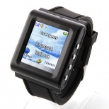 AK912 Smartphone Smart Watch Android MTK6225 1.6 Inch 0.3MP Camera