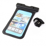 Waterproof Dry Pouch Bag Protector Case Cover For All Android Phone/iPhone 5 - Black