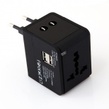 Portable Multi-function Dual USB Charging Adapter Plug