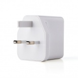 Four port General USB Power Adapter - White