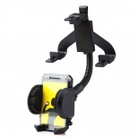 Car Rearview Mirror Holder for Android Phone iPhone iPad Samsung Phone GPS