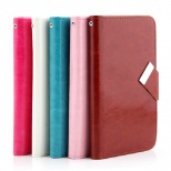 Universal Leather Case Cover for 5.5 Inch Android Phone 6-color