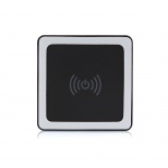 C500 Mini Qi Wireless Charger Pad Transmitter for Nexus 4/5/7 iPhone 5/5S Black-White