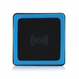 C500 Mini Qi Wireless Charger Pad Transmitter for Nexus 4/5/7 iPhone 5/5S Black-Blue