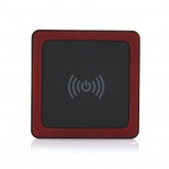 C500 Mini Qi Wireless Charger Pad Transmitter for Nexus 4/5/7 iPhone 5/5S Black-Red