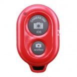 Bluetooth Remote Shutter Camera Control Self-timer for iOS Android Phone Red