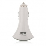Freelander C31 USB Car Charger with Dual USB Port for iPhone iPod Galaxy S2 HTC with USB Cable