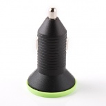 Le Touch PowerPin 2.1A Dual USB Car Charger Black
