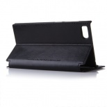 Leather Flip Cover Stand Case for XIAOMI MI3 Android Phone Black