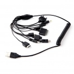 Portable 10 In 1 Extended Universal USB Charger For Laptop PC Android Phone