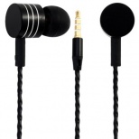 Mosidun MSD-M2 Roundline Cable In-ear Earphone for iPhone 6 / 6 Plus Android Phones MP3 MP4 Computers Black