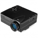 LZ-H80 Max 1920 x 1080 Resolution 80 Lumens Multimedia LED Frosted Projector 