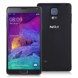 NO.1 NOTE 4-MTK6582 Quad Core 1.3GHz 1GB Ram 5.7 Inch HD IPS Screen Android 4.4.2 phone Black 