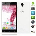 iNew L1-4G LTE MTK6582 Quad Core 1.3GHz 2GB Ram 5.3inch HD IPS OGS Screen Android 4.4 phone White