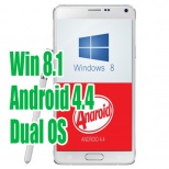 HDC Note 4 N9102- Dual Sim Dual 4G LTE Dual System Z3736F Quad Core 3GB Ram 5.7inch FHD OGS Phablet