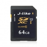 J-like 64GB SDHC High-Speed Memory Card Class 10 