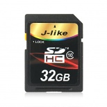 J-like 32GB SDHC High-Speed Memory Card Class 10 