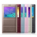 Samsung/HDC Note 4 Series with Hall Function Original/DIY Colorful Flip Cases