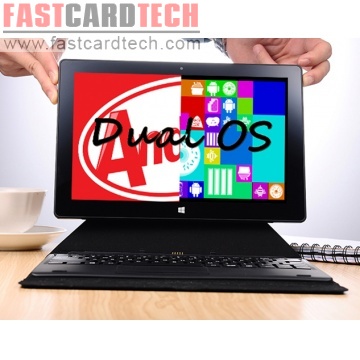 iSurfer Pro- 10.1inch Magnetic Keyboard Free Intel Atom Z3735F 2GB 64GB Windows8.1+Android 4.4 OS Tablet