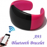 A93 Smart Watch Bluetooth Bracelet LED Vibrating Bangle Speaker Phone Call Handsfree /Synchronization Contacts/ MP3