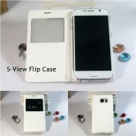 Galaxy S6 Cases Luxury PU Leather Flip Case For Samsung Galaxy S6 G9200 View Window Full Protective Back Cover S6 1pcs/l