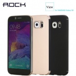 ROCK Dr.V See-Through Full Screen View Window Flip Case Cover for Samsung Galaxy S6 G920 G920A G920F Quick Sliding Answer