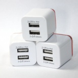 5V 2.1A/1A Dual Output Power Adapter Travel Charger