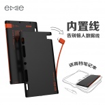 EMIE Power Blade Ultra Slim 5200mAh Power Bank Backup Pack W/ Dual 2.1A USB for Phone & Tablet PC
