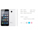 Meizu M2 MINI - Dual 4G LTE MTK6735 64bit Quad Core 2GB RAM 16GB ROM 5.0inch HD IPS Screen Flyme 4.5 OS Phone