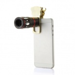 Universal 4in1 10X Telephone lens + Wide angle Lens + Micro Lens + Fisheye Lens