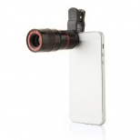 LIEQI LQ-007 8X Zoom Mobile Phone Telescope Lens with Universal Clip