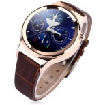 NO.1 S3 Round Dial Smartwatch Phone MTK2502 Heart Rate Monitor Sleep Monitor Thermometer Water-resistance Bluetooth 4.0