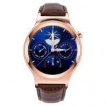 NO.1 S3 Round Dial Smartwatch Phone MTK2502 Heart Rate Monitor Sleep Monitor Thermometer Water-resistance Bluetooth 4.0