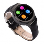NO.1 S3 Round Dial Smartwatch Phone MTK2502 Heart Rate Monitor Sleep Monitor Thermometer Water-resistance Bluetooth 4.0