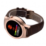 NO.1 S3 Round Dial Smartwatch Phone MTK2502 Heart Rate Monitor Sleep Monitor Thermometer Water-resistance Bluetooth 4.0