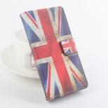 Leather Flip Cover Case Protective Case Stand for DOOGEE X5 Smartphone