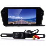 7 inch HD LED Monitor Bluetooth MP5 Media Player with Car Rearview Camera
