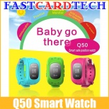 Q50 Smart Watches Wristwatches for Child Satellite Monitoring Double Locate Remote Monitor SOS