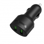 Tronsmart Quick Charger 2.0 VoltIQ Technology 2 in 1 USB Rapid Car Charger for Samsung Galaxy S6/S6 Edge HTC M9 Nexus 6 Xiaomi 3 4