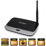 Q7 TV Box RK3188 Quad Core Android 4.4 - US (2GB+ 8GB) Bluetooth WiFi HDMI Connectivity with AV USB TF Card Slot