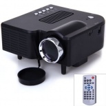 UC-40 24W Portable Mini LCD Projector 400 Lumens with 3-in-1 AV Input 1080P