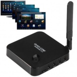 F6 Mini Multimedia TV Box Android 4.4 Rockchip 3128 Quad Core HD Graphics Support 1080P 5V / 2A Support for Remote Control / Multi Mode